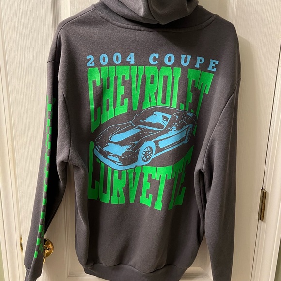 Chemistry Dark Gray Hoodie with Green Graphic - Picture 5 of 5